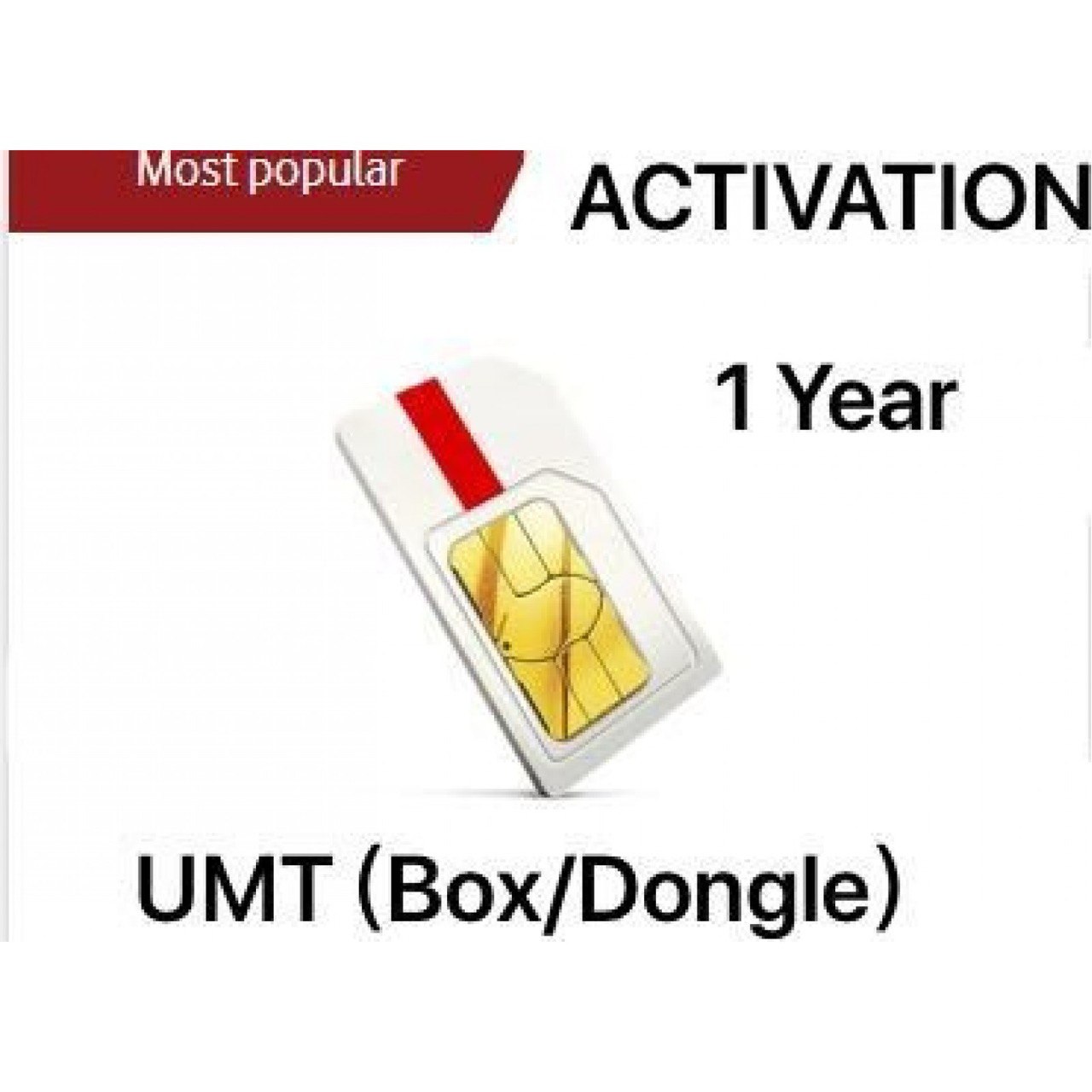 UMT (Box/Dongle) 1 Year Activation