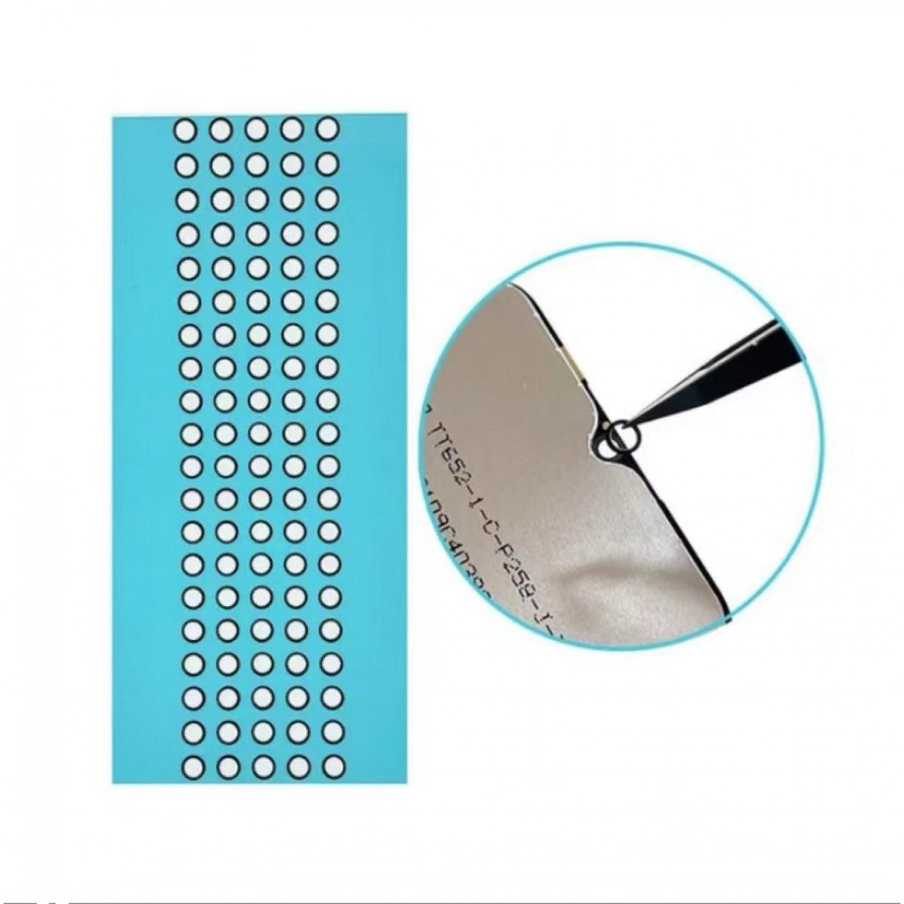 Mousse Anti-poussière 3.5/4.5mm, matériau Anti-poussière pour caméra avant/arrière pour téléphone portable et tablette, autocollant en mousse